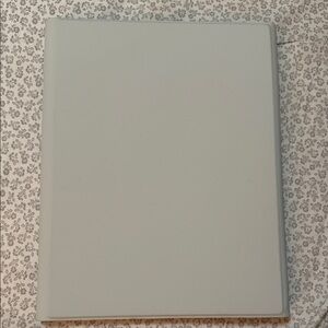 Elegant Gray Hardcover Notebook